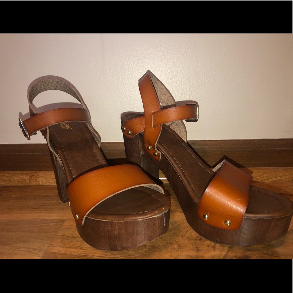 mossimo supply co platform heels